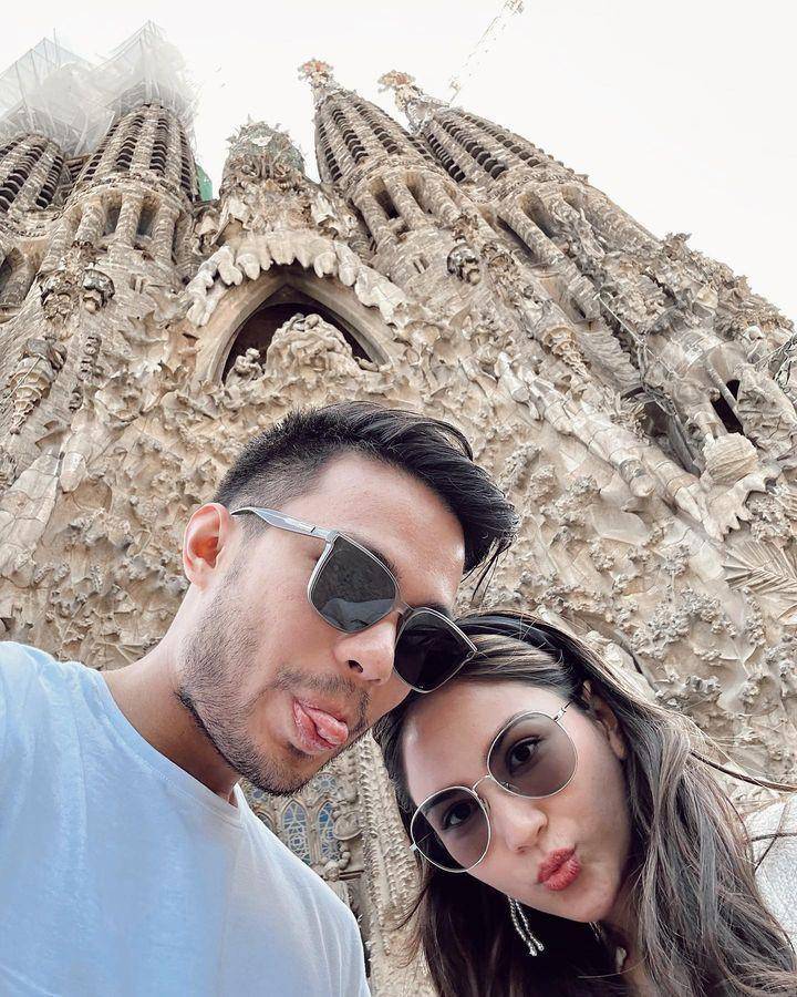 potret Jessica Mila dan Yakup Hasibuan di Barcelona (instagram.com/jscmila)