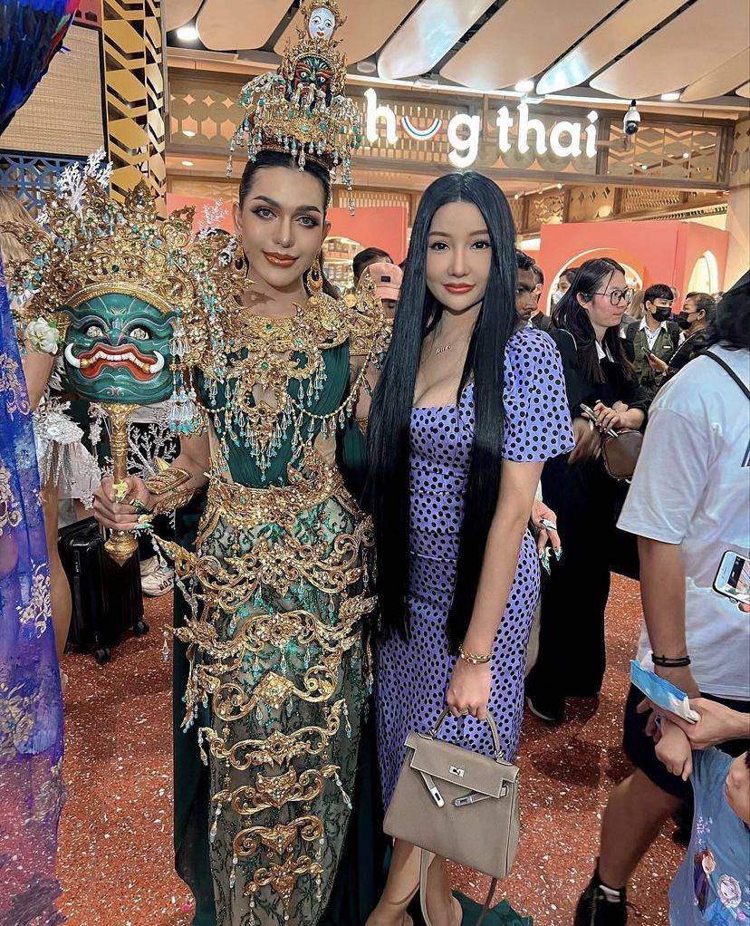 potret Lucinta Luna di acara National Costume Presentation Miss International Queen 2023 (Instagram.com/lucintaluna_manjalita)