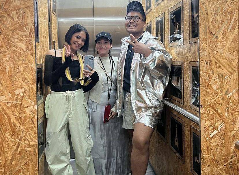 potret Caca Tengker nonton konser Beyonce (Instagram.com/cacatengker)