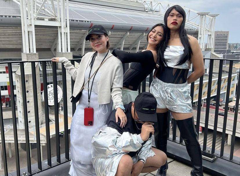 potret Caca Tengker nonton konser Beyonce (Instagram.com/cacatengker)