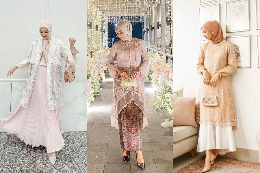 14 Style Kondangan Hijab ala Selebgram Indira Hapsari, Gayanya Menarik