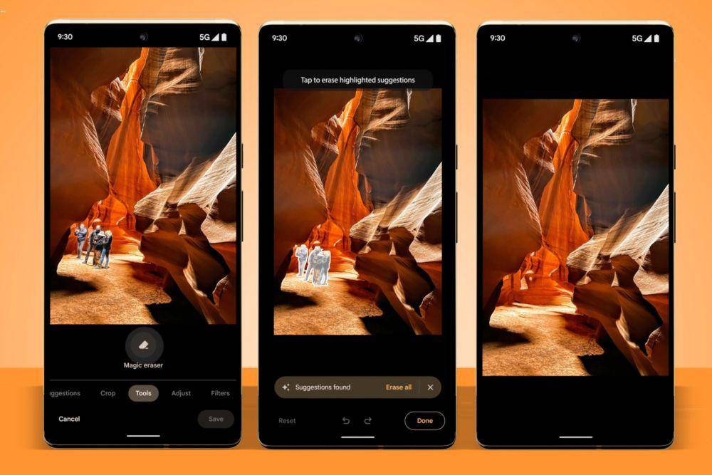fitur Magic Eraser (dok. Google)