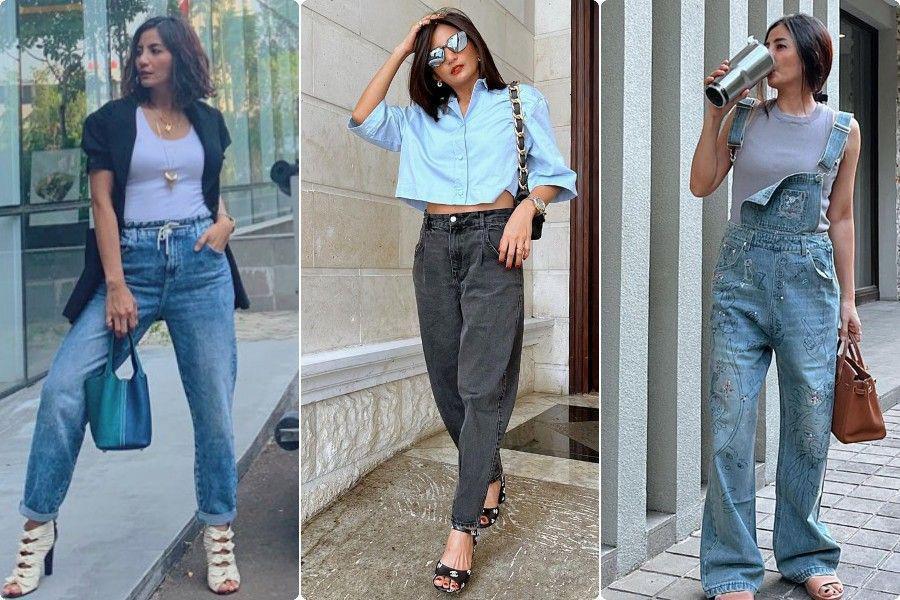 9 OOTD Serba Denim ala Natasha Dewanti, Effortless Banget!