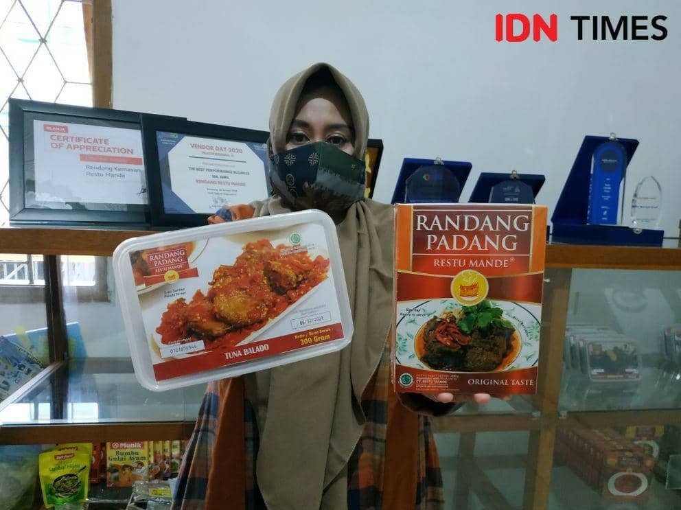 Makanan Minang Kian Mendunia Berkat Produk Restu Mande dari Bandung