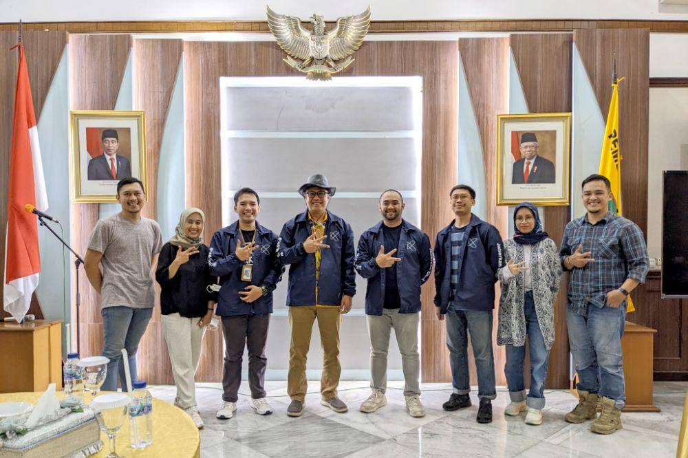 Pelaku Ekraf Jabar membahas Kebangkitan Ekraf di Sukabumi pada 27 Agustus 2022 (Dok. KREASI Jabar)