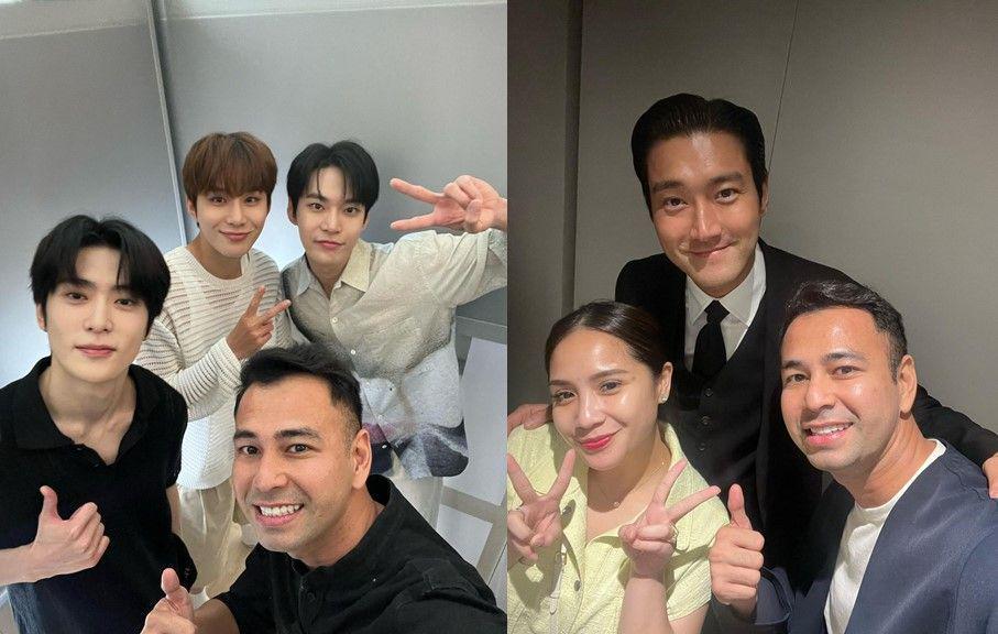 7 Potret Keakraban Raffi/Nagita dan Artis SM Entertainment