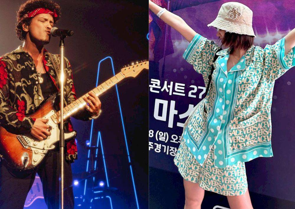 konser Bruno Mars di Seoul yang menuai kontroversi (instagram.com/brunomars | instagram.com/sooyoungchoI)