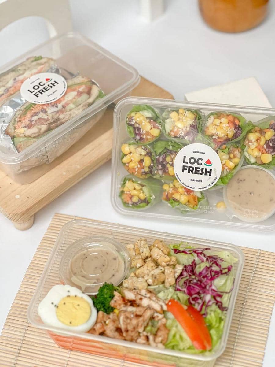 Pembayaran Pakai QRIS, Locafresh Jual 50 Box Makanan Sehat Setiap Hari