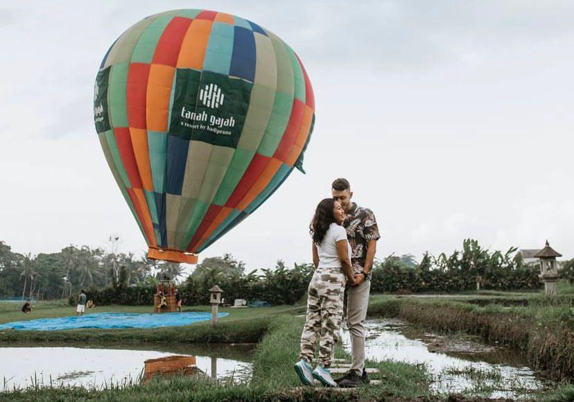 Sensasi Naik Balon Udara di Cappadocia Ada di Ubud