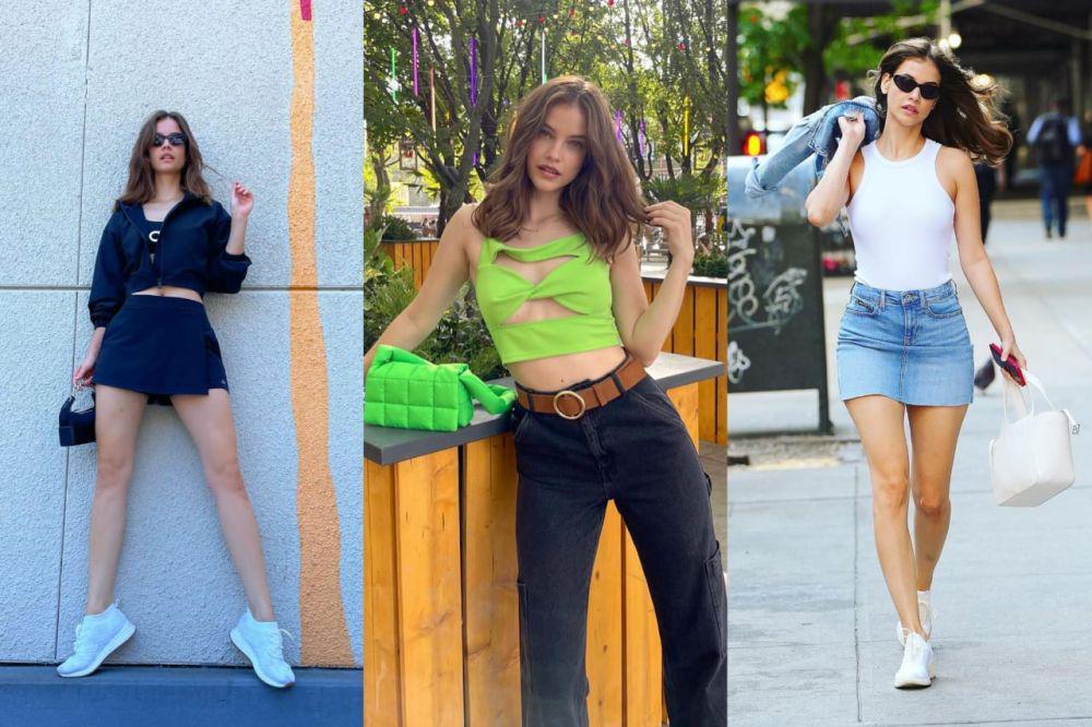 9 Outfit Street Style ala Barbara Palvin, Bikin Look Jadi Stunning!