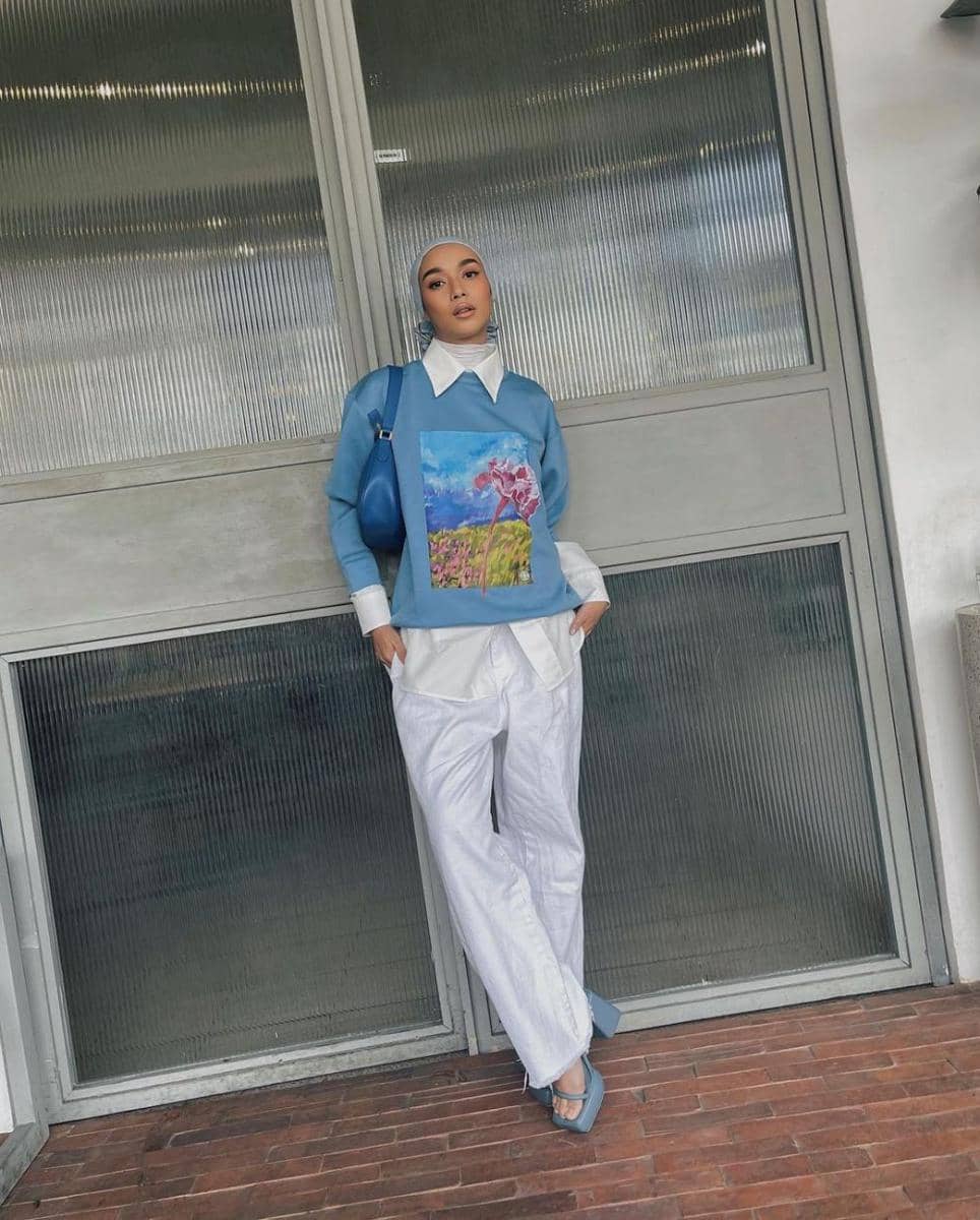 Layering outfit ala Vira Tandia (instagram.com/viratandia)