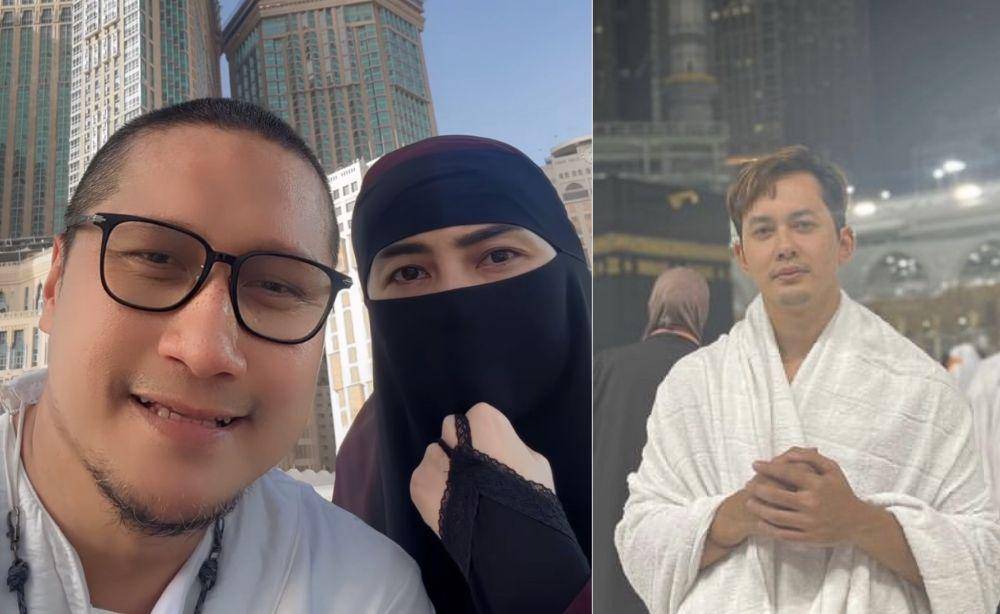 artis naik haji di 2023 (Instagram.com/ariekuntung | Instagram.com/kikifarrel_)