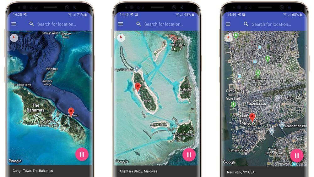 Fake GPS Location Professional (dok. Just4Fun Utilities)
