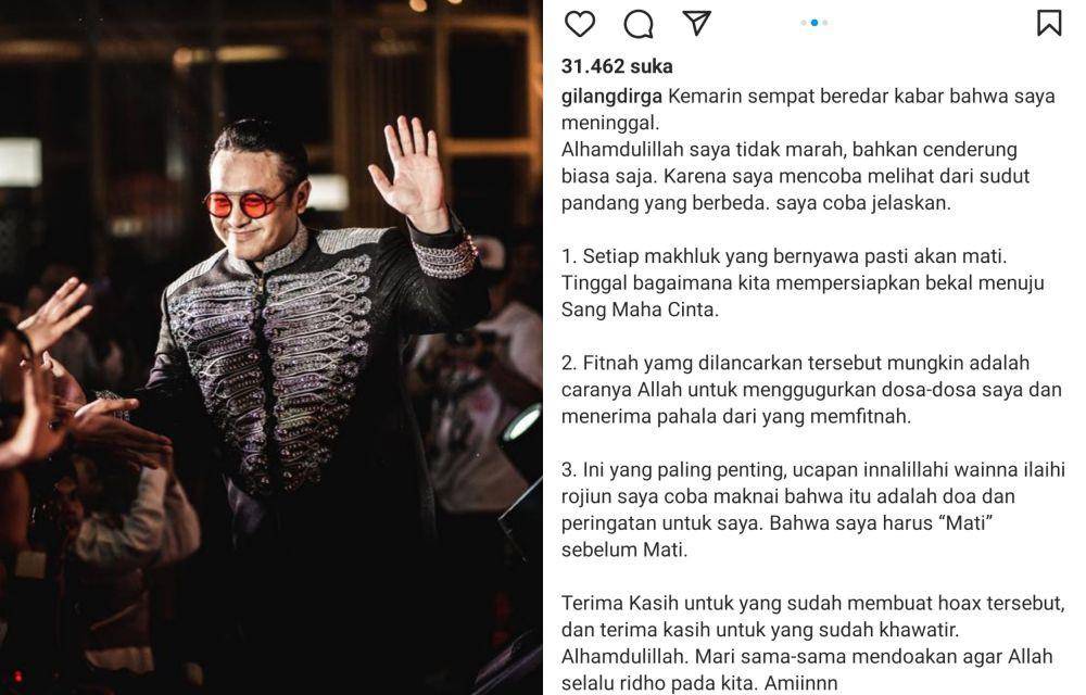 Gilang Dirga (Instagram.com/gilangdirga)