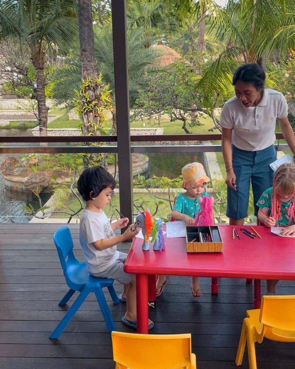 momen Kimberly Ryder dan keluarga liburan di Bali (instagram.com/kimbrlyryder)