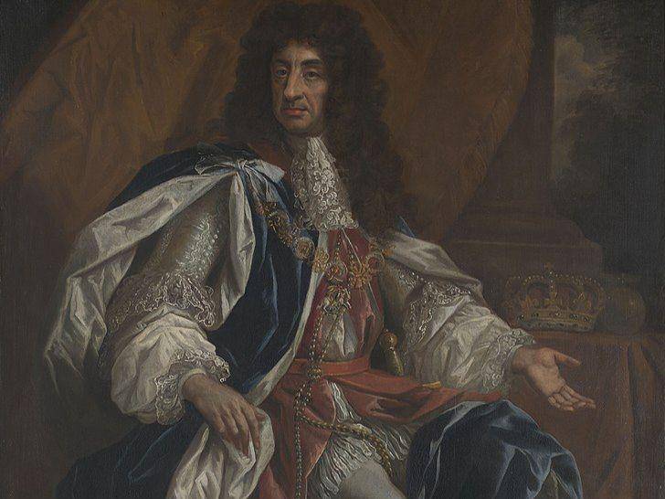 potret lukisan Raja Charles II dari Inggris, Skotlandia dan Irlandia (commons.wikimedia.org/Thomas Hawker)
