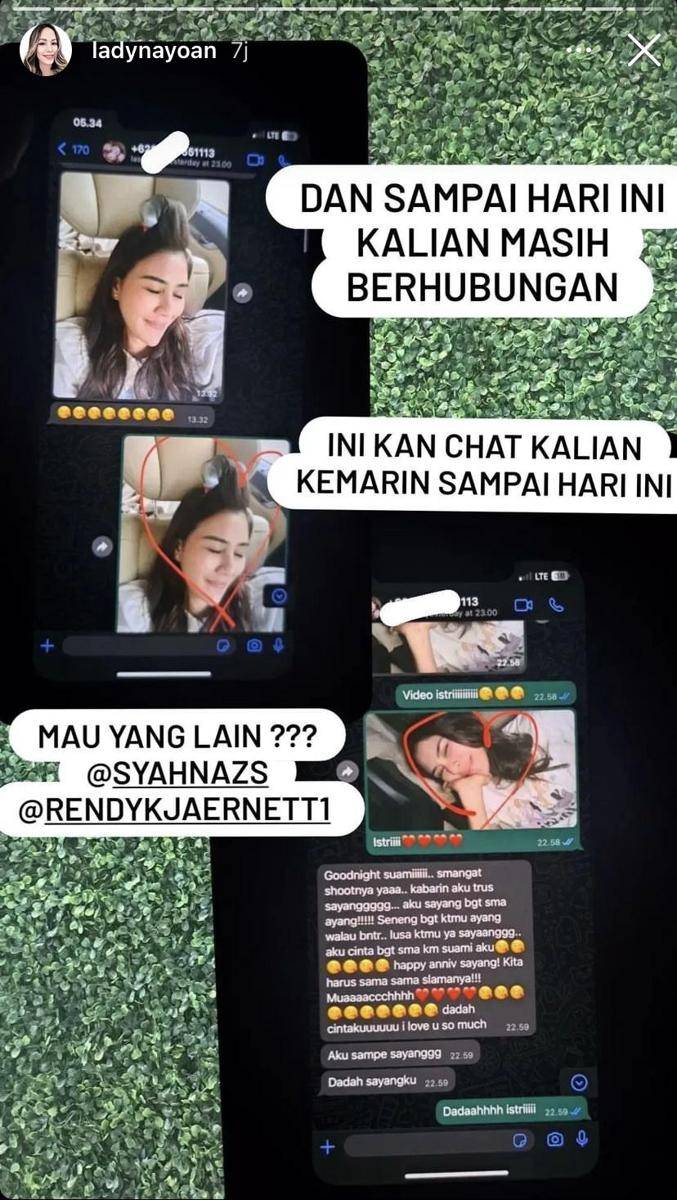 postingan Lady Nayoan (Instagram.com/ladynayoan)