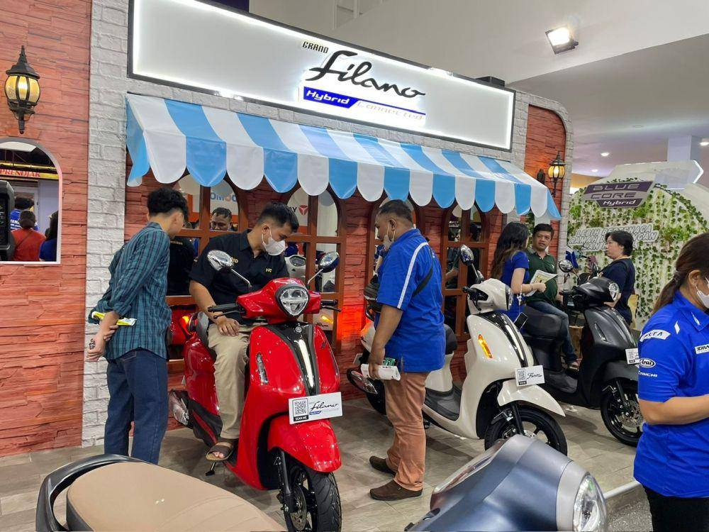 Yamaha memberikan promo di JFK 2023 (dok. Yamaha)