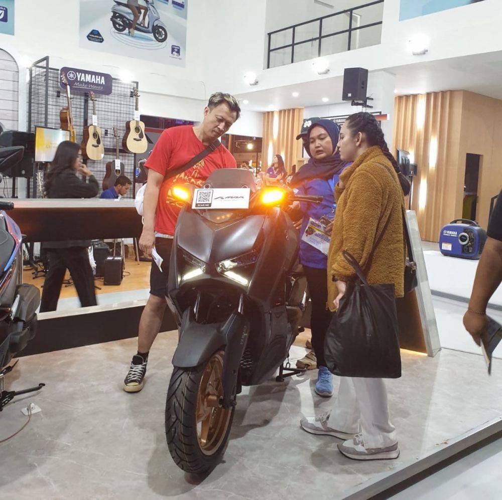 Yamaha XMAX Connected juga tersedia (dok. Yamaha)