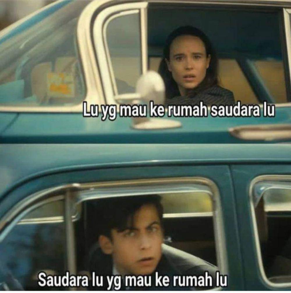meme berpapasan (instagram.com/meme_hasil_curry)