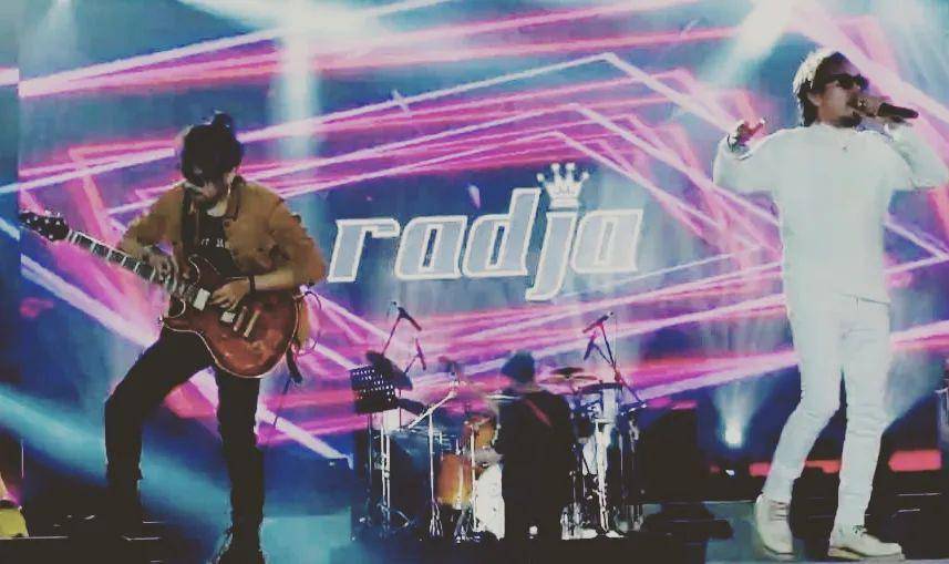 Radja saat tampil di PRJ 2023 (instagram.com/moldy_radja)