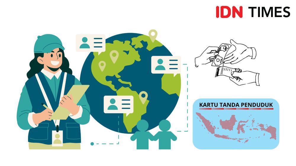 Ilustrasi jual beli NIK warga. (IDN Times/Muhammad Saifullah)