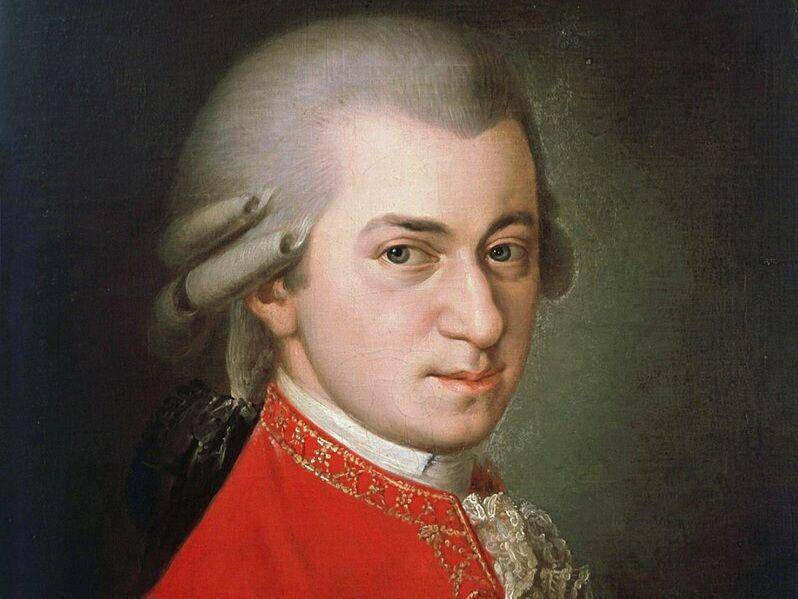 potret lukisan Wolfgang Amadeus Mozart (commons.wikimedia.org/Barbara Krafft)