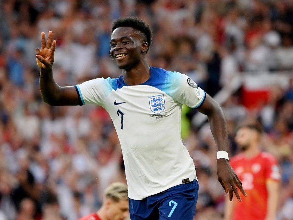 Bukayo Saka (instagram.com/bukayosaka87)