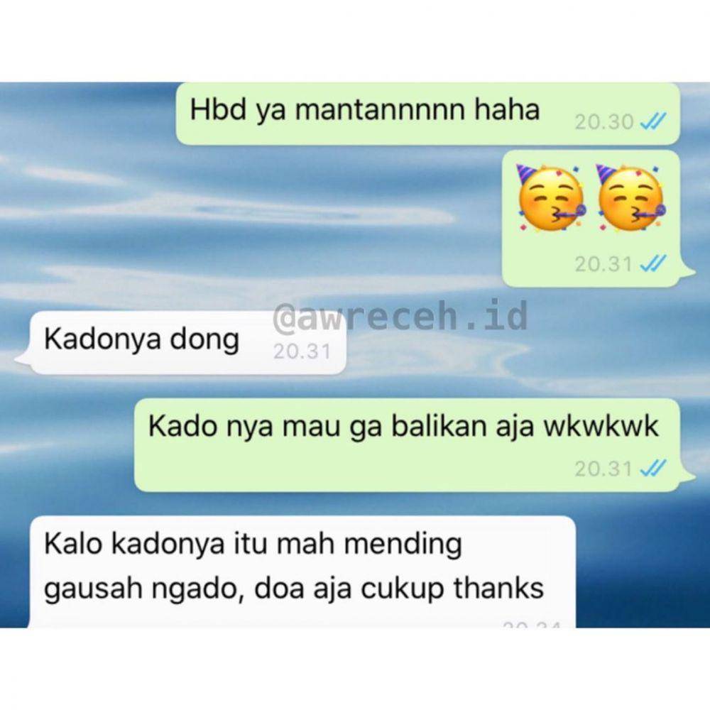 chat kocak isengin mantan (facebook.com/carapedia)