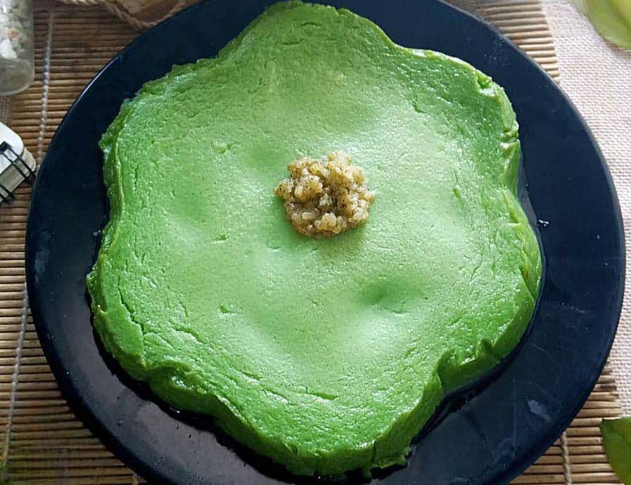 ilustrasi kue bingka telur pandan (instagram.com/dapuraya)