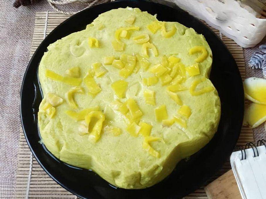 ilustrasi kue bingka telur pandan (instagram.com/dapuraya)