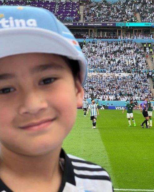 Rafathar kirim pesan ke Erick Thohir (instagram.com/raffinagita1717)