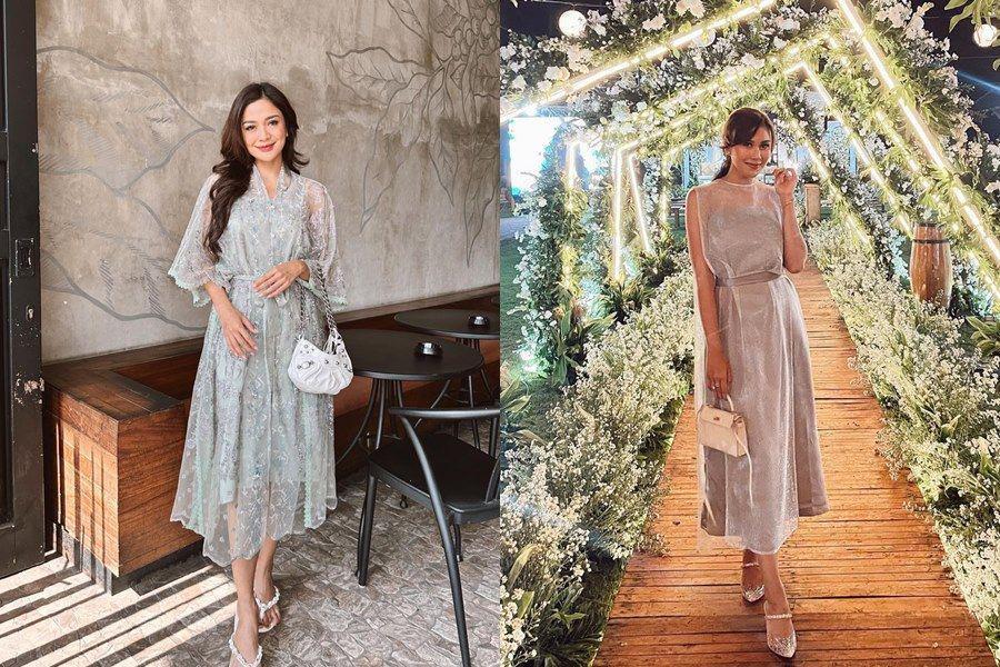 10 Adu Gaya Syahnaz Sadiqah Vs. Andi Annisa, Style Andalan Selalu Hits