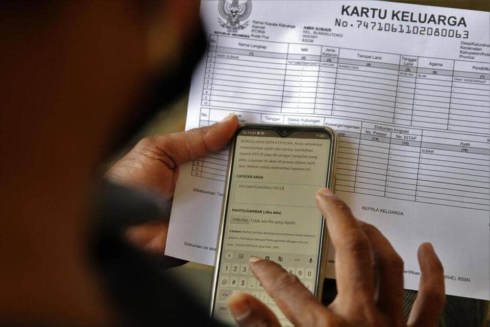 Cara Cetak Sendiri KK Warga Jateng yang Rusak, Online via Aplikasi Dispendukcapil