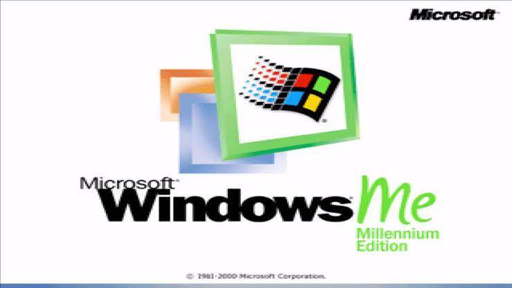 tampilan awal Windows ME (youtube.com/asepdroid)