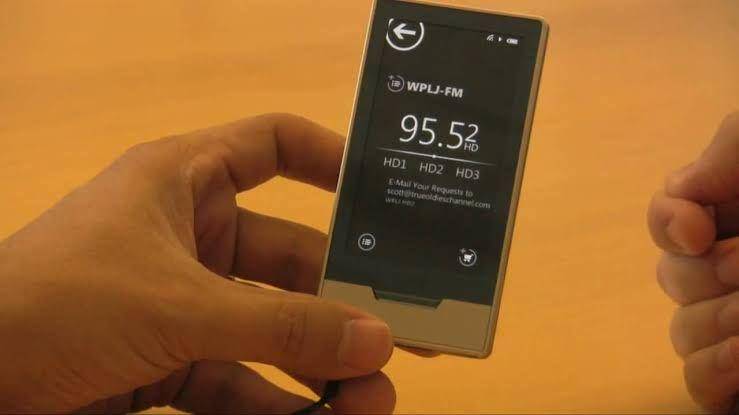 sebuah perangkat Zune (youtube.com/PCMag)