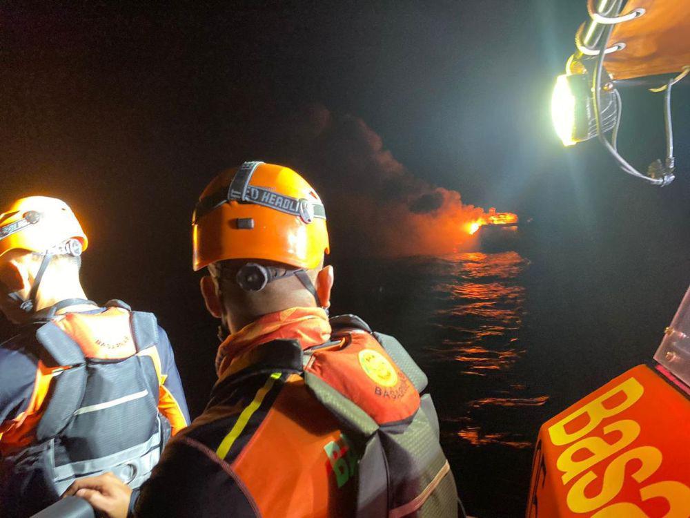 Kapal Nelayan Terbakar di Uluwatu, 31 Orang Sempat Terjebak