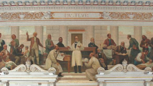 ilustrasi lukisan praktik kedokteran abad 18 sampai 19 (commons.wikimedia.org/Veloso Salgado)