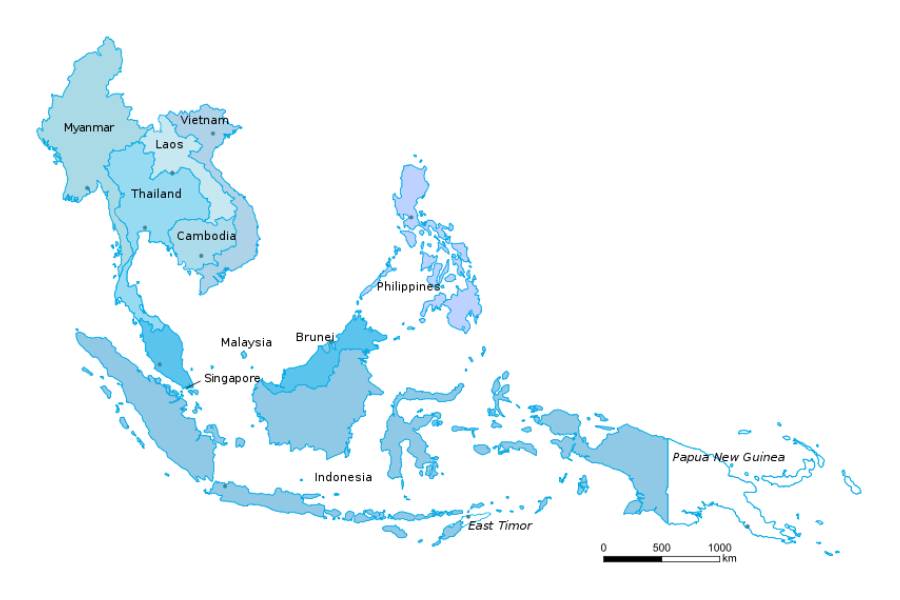 ilustrasi peta ASEAN (commons.wikimedia.org)
