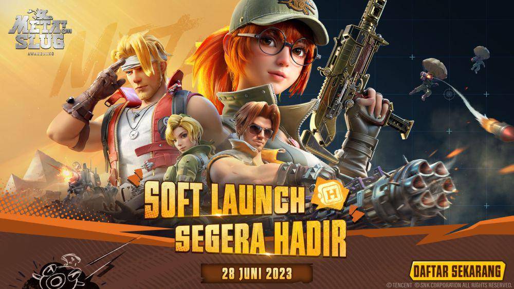 Metal Slug: Awakening Soft Launch Dimulai Tanggal 28 Juni!