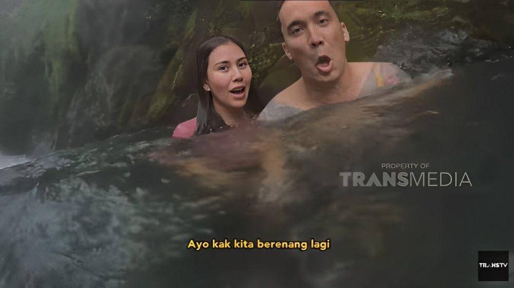 potret Syahnaz Sadiqah dan Rendy Kjaernett jadi host acara wisata (youtube.com/TRANS TV Official)