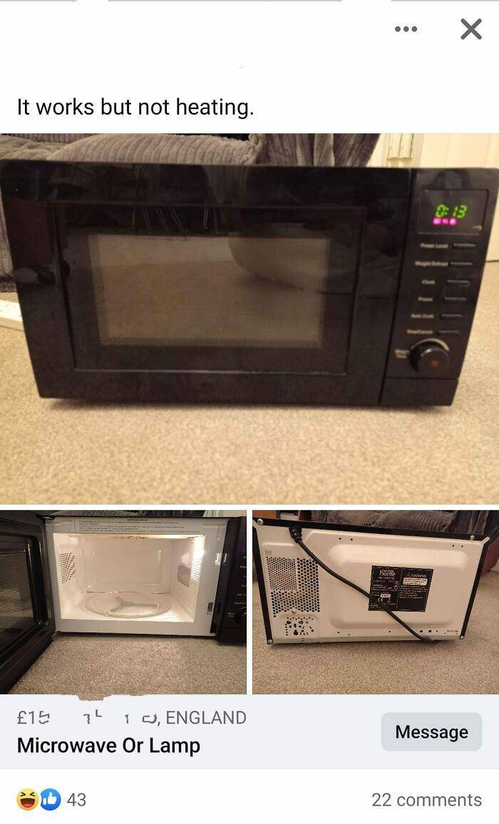 barang absurd di Facebook Marketplace (facebook.com/Steve Radcliffe)