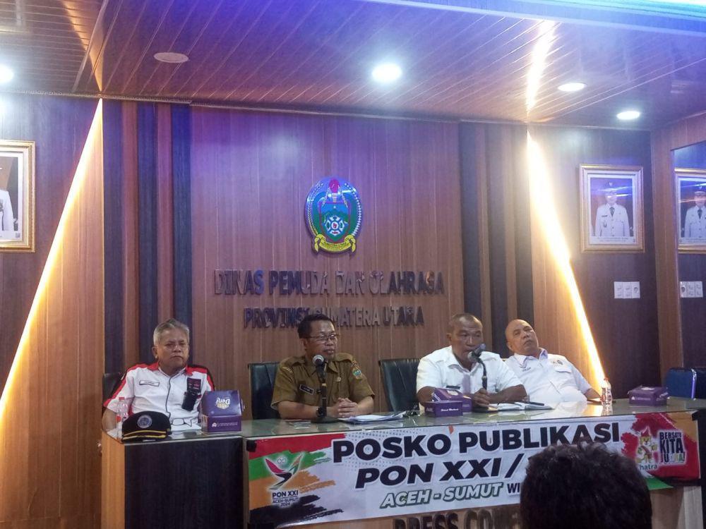 Drum Band Sumut Berlatih di Siosar Demi Mencapai Target 7 Emas 2024
