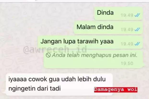 9 Chat Kocak Isengin Mantan Ini Hasilnya Zonk, Gagal Balikan
