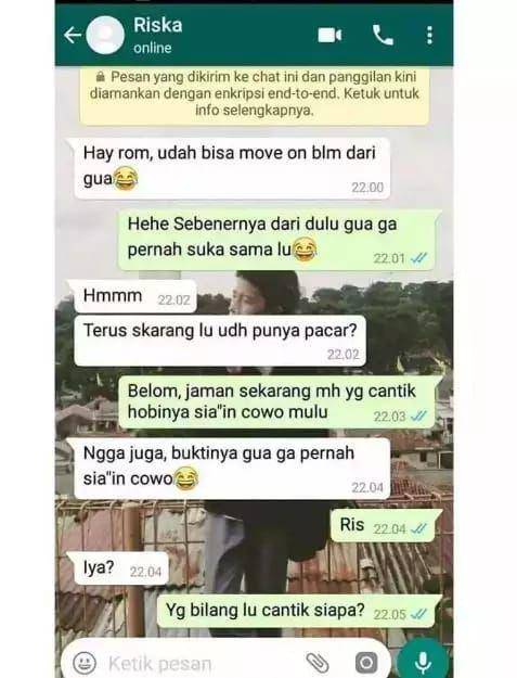 chat kocak isengin mantan (facebook.com/prestigeholicsofficial)
