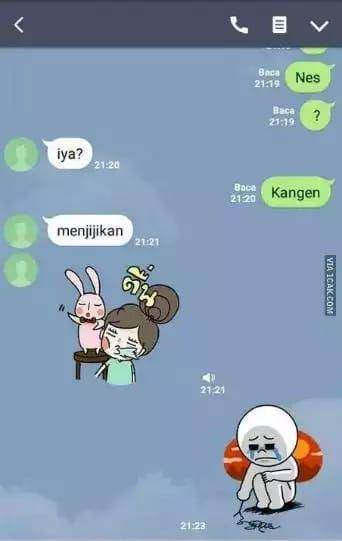 chat kocak isengin mantan (facebook.com/carapedia)