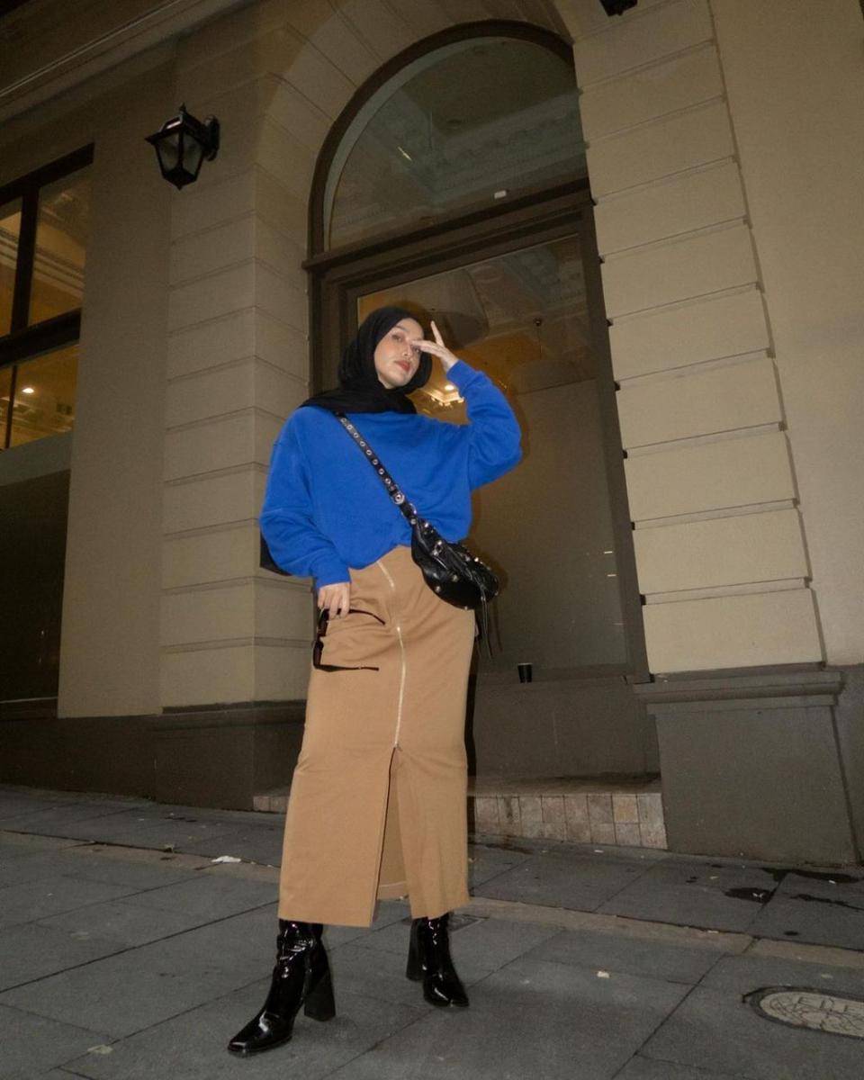 ide rok kekinian ala Ana Octarina (instagram.com/anaoctarina)