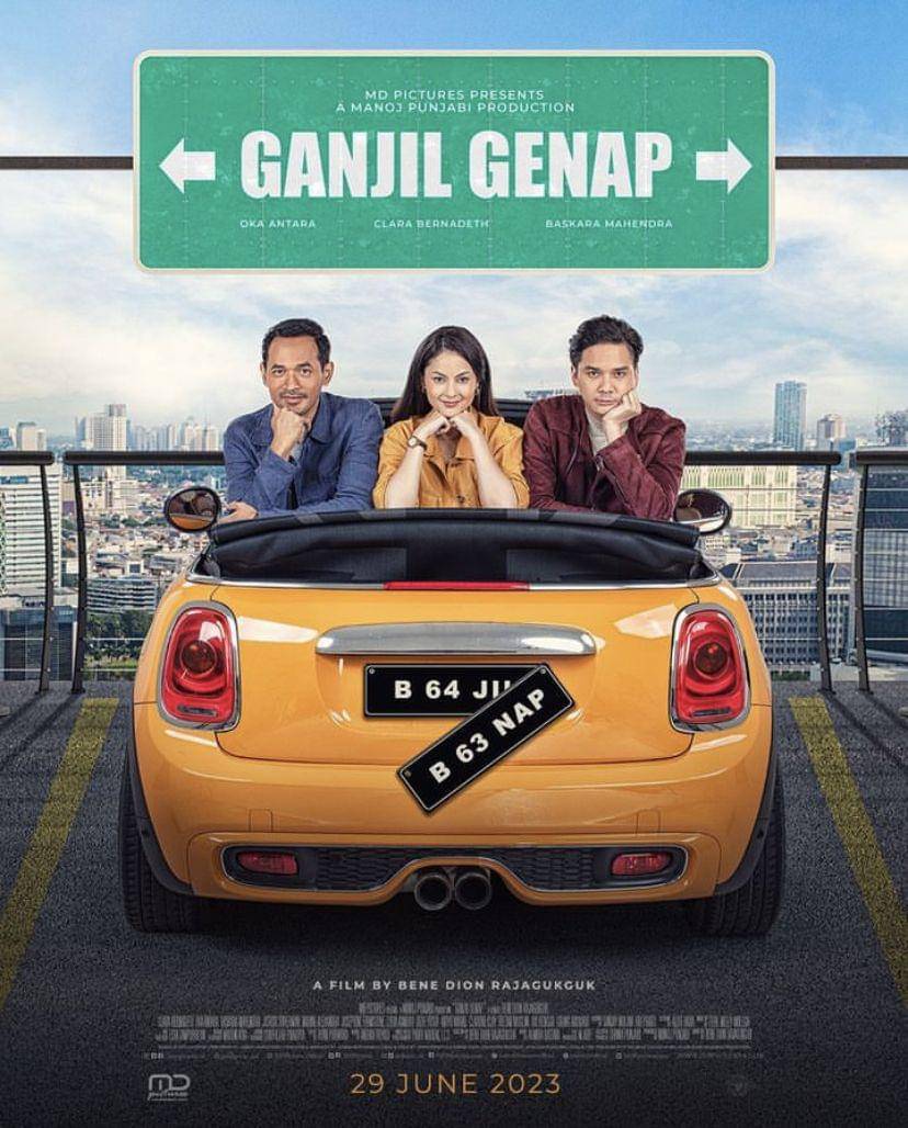 poster film Ganjil Genap (Instagram.com/ganjilgenap_dion)