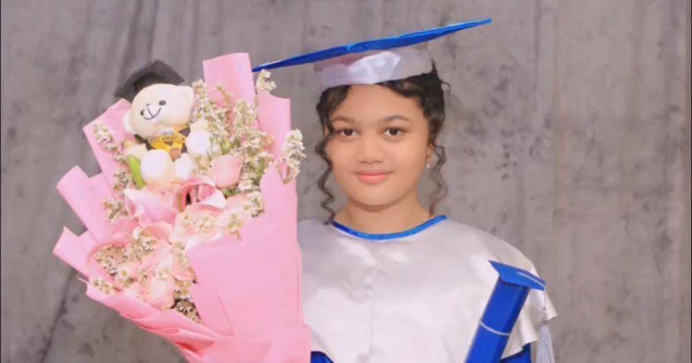 potret wisuda Amora Lemos (instagram.com/krisdayantilemos)
