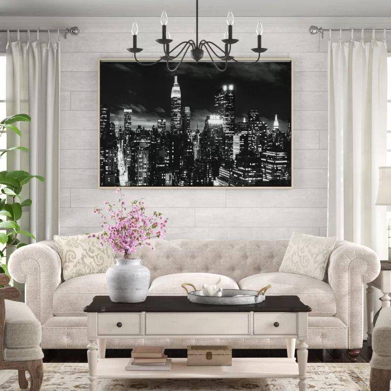 potret inspirasi lukisan monokrom 9 (wayfair.co.uk)